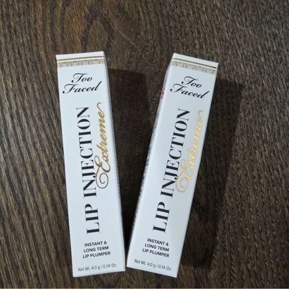 Too Faced Lip Injection Extreme - White and Gold Packaging